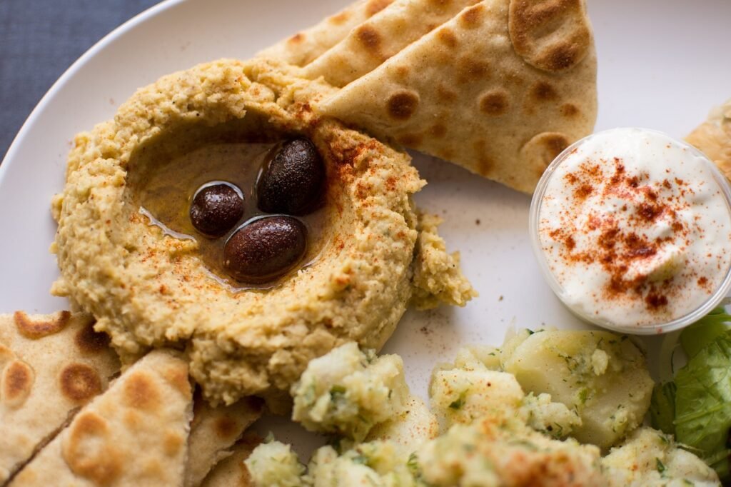 What to eat with hummus for weight loss.